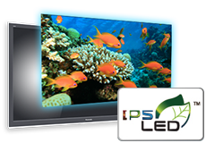 IPS LED屏幕，动态画面更清晰，色彩更自然