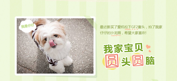 我家宝贝圆头圆脑